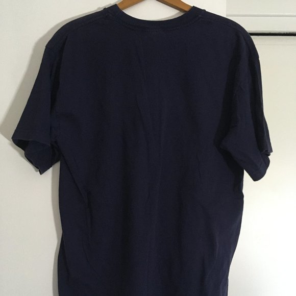 Vintage TNT Trau & Loevner Notre Dame Fighting Irish Blue T-Shirt Large Made USA - Picture 4 of 5